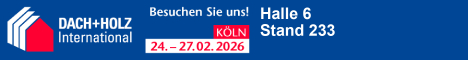 DACH+HOLZ 2026 Banner